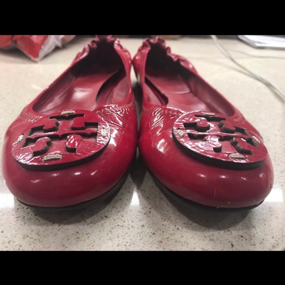 Tory Burch pink patent flats - Picture 8 of 8